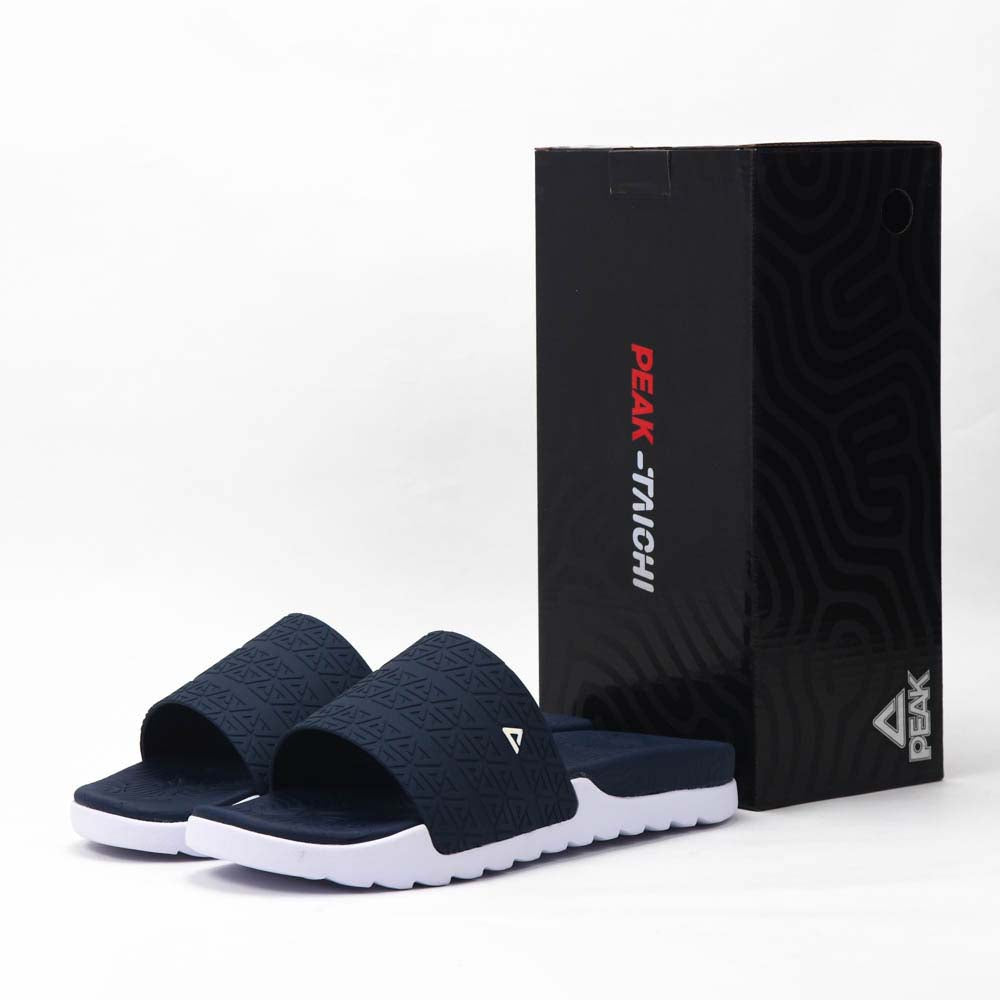 Peak Taichi Slippers Navy White - E02767L-3010