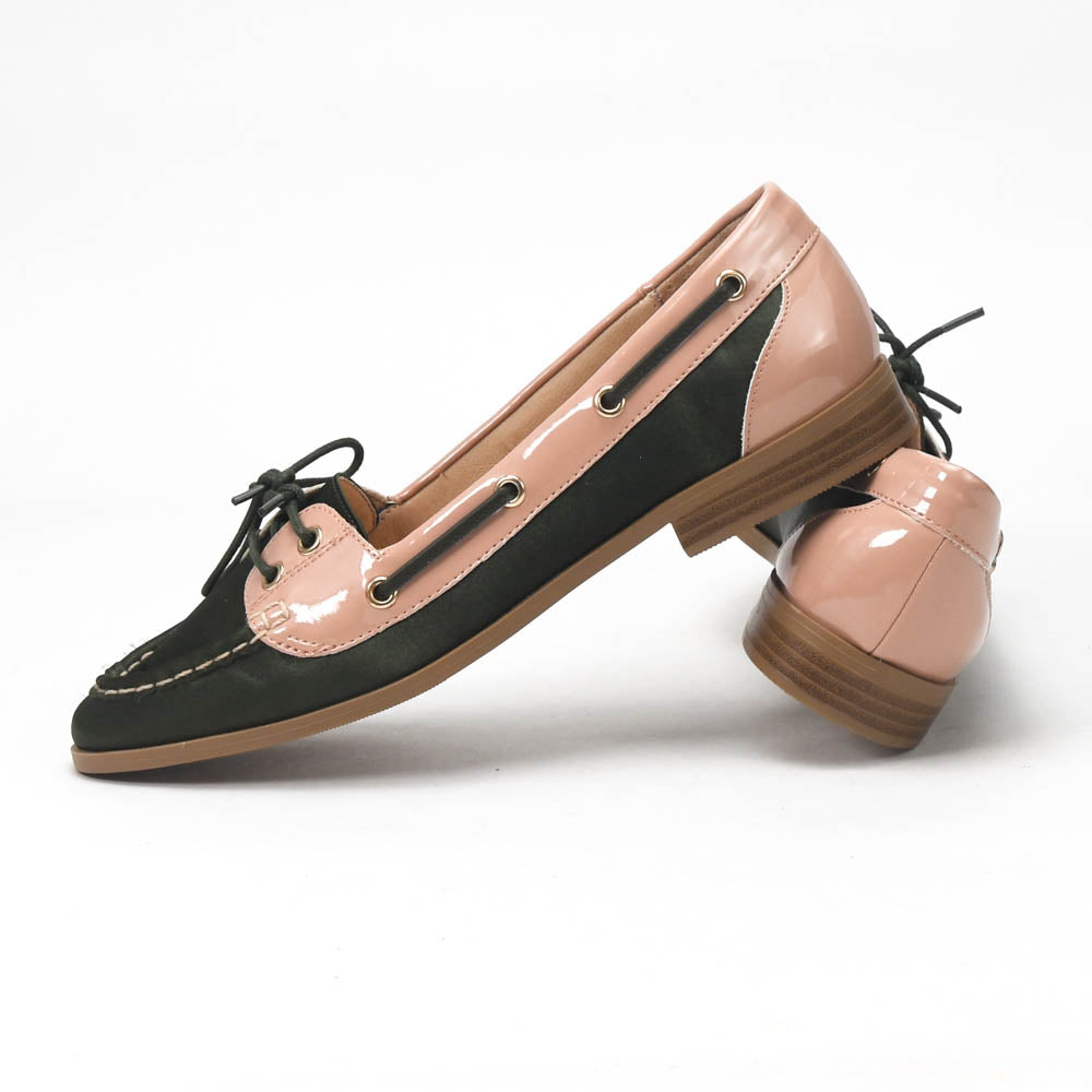 ANDRÉ MOCASSINS FEMME NONETTE VERT MILITAIRE - 52124982205