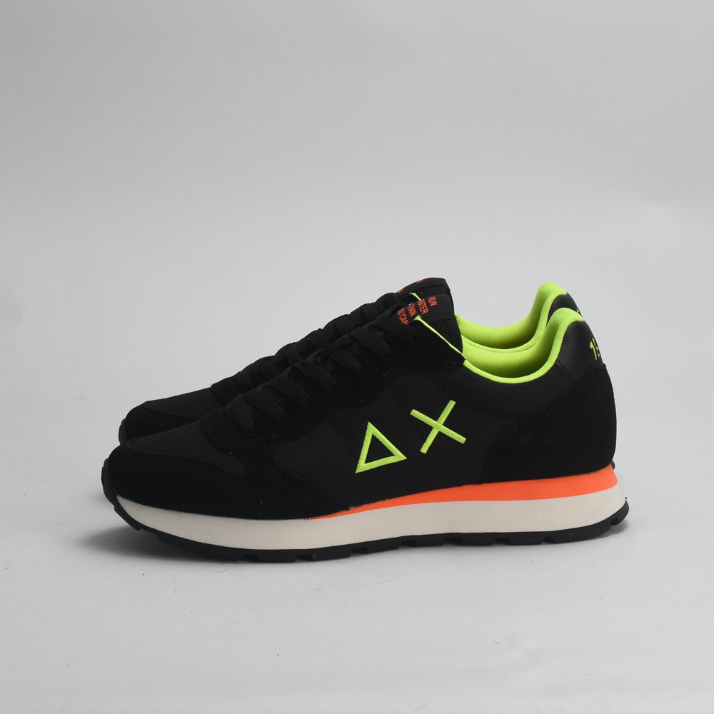 BASKET SUN68 TOM FLUO 11 NERO - Z44102-11