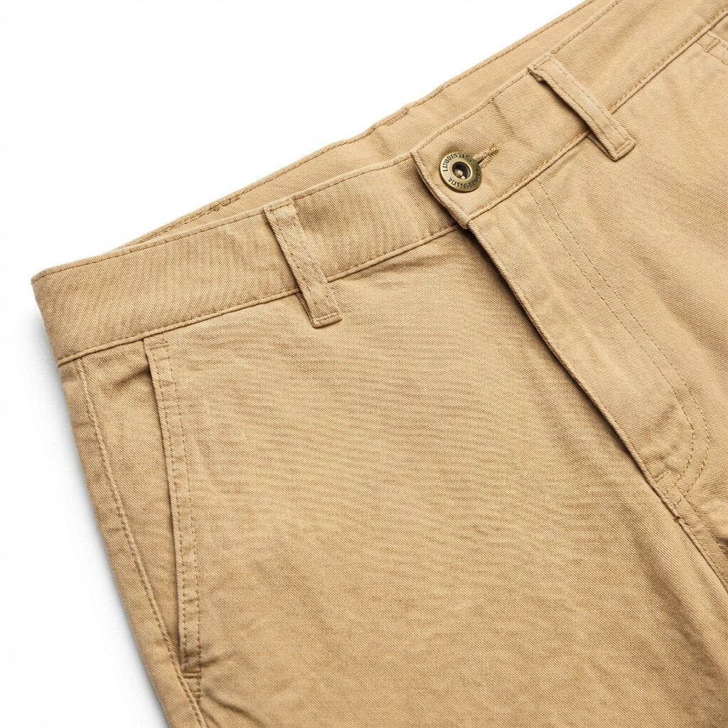 LUMBERJACK PANTALON TOILE HOMME LIGHT BEIGE - LBJ53005-LBG