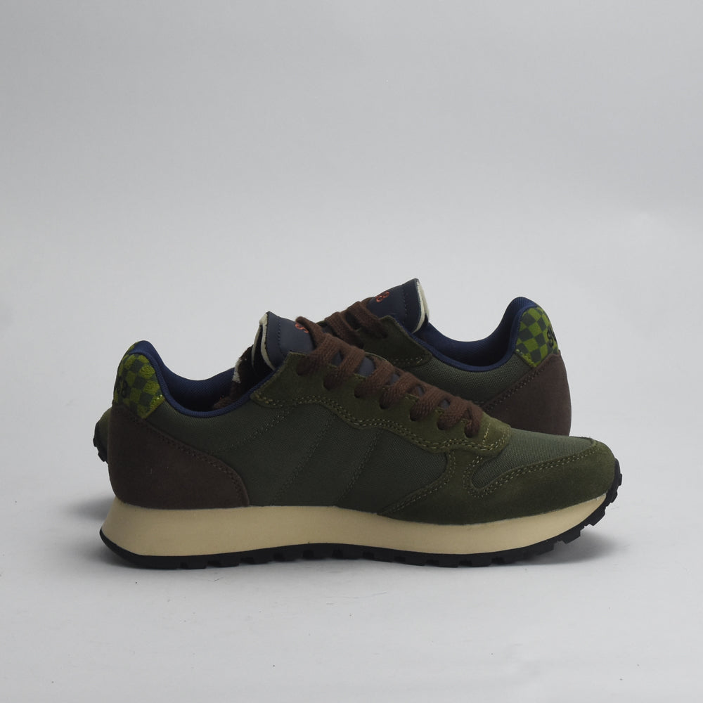 BASKET SUN68 JAKI WINTER 74 MILITARE SCURE - Z44117-74