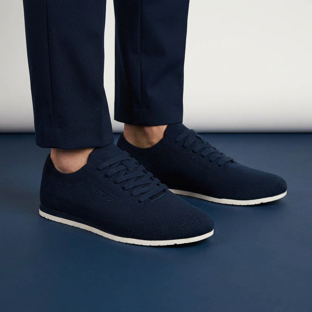 VO7 BASKET YACHT KNIT HOMME NAVY - CH-YAC-N