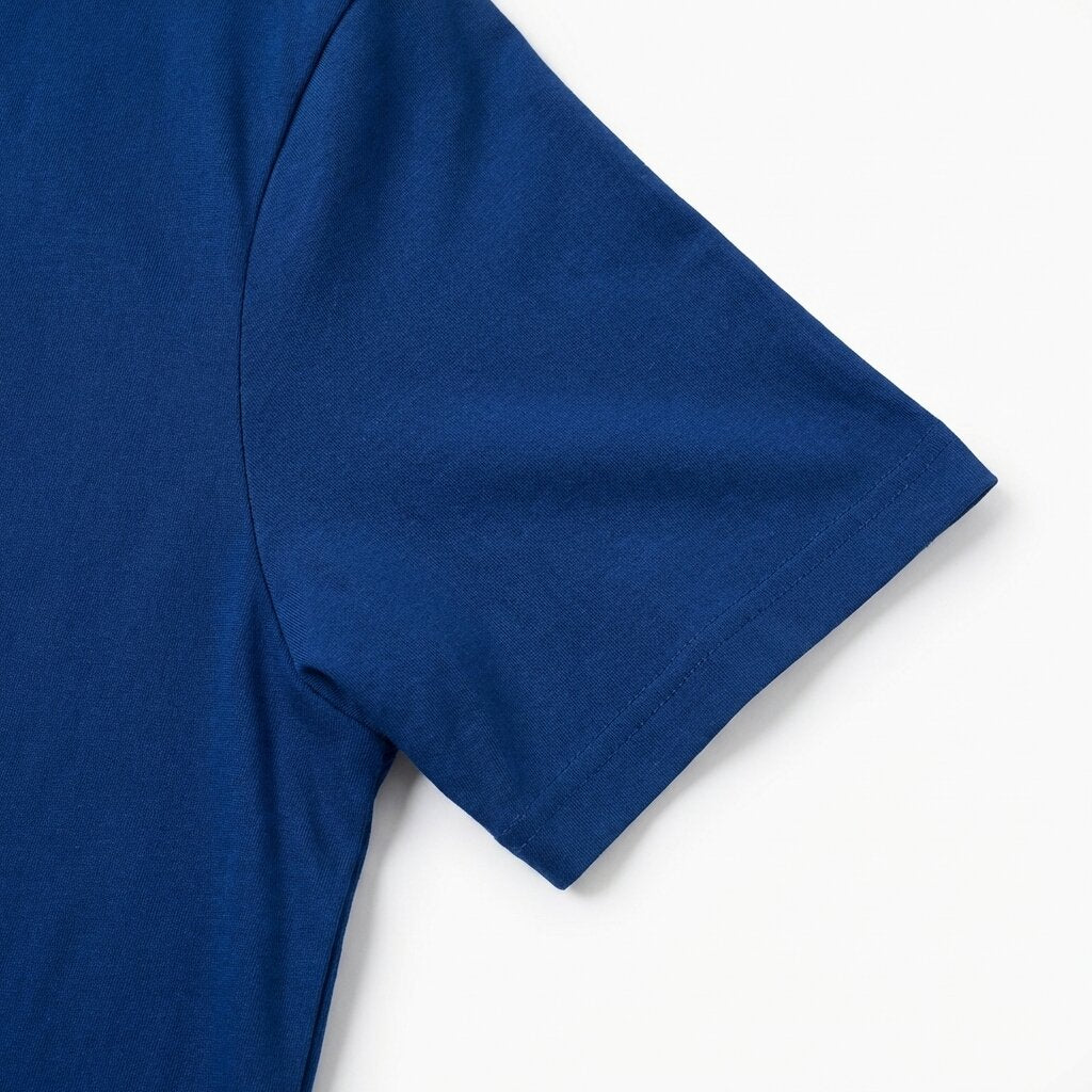 LUMBERJACK MEN TEE BIG NATURE LOGO NAVY - LBJ23009-BLG