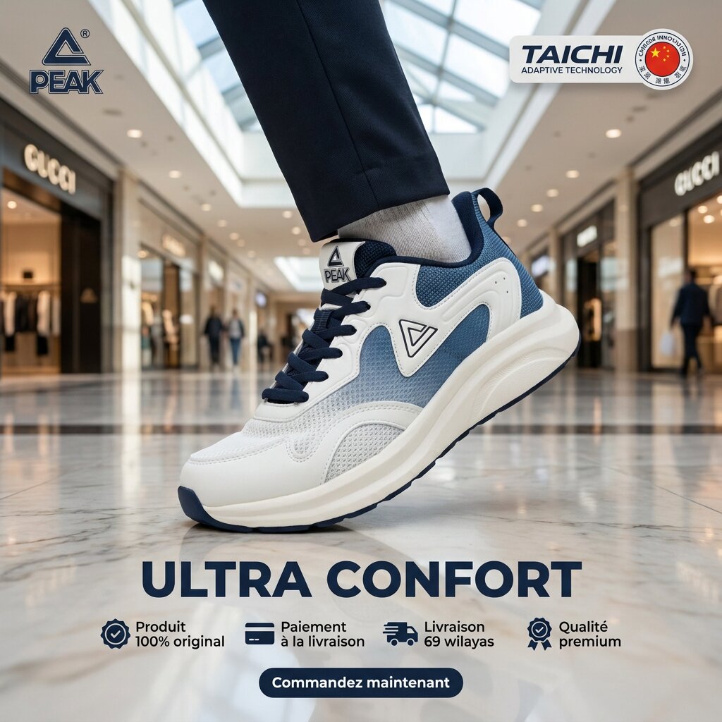 PEAK TaiChi Walking Shoes - EXT261767J-Z468