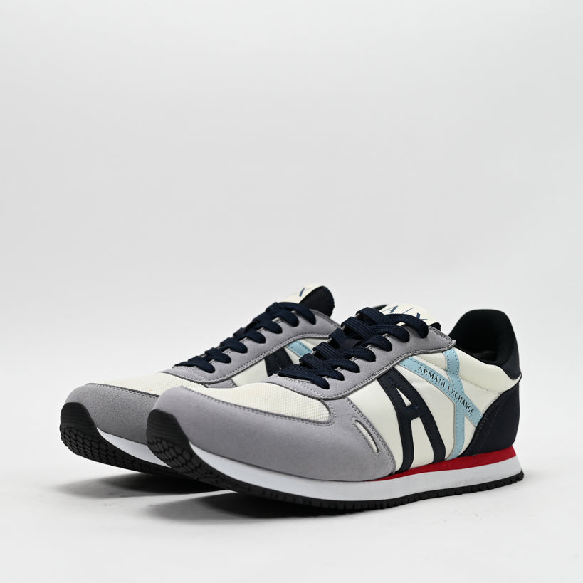 Armani Exchange Retro Running Sneakers - XUX017-XCC68-B11
