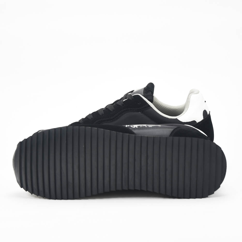 La Martina Low Sneakers Two-Tone Platform - LFM252.041.A70.A4
