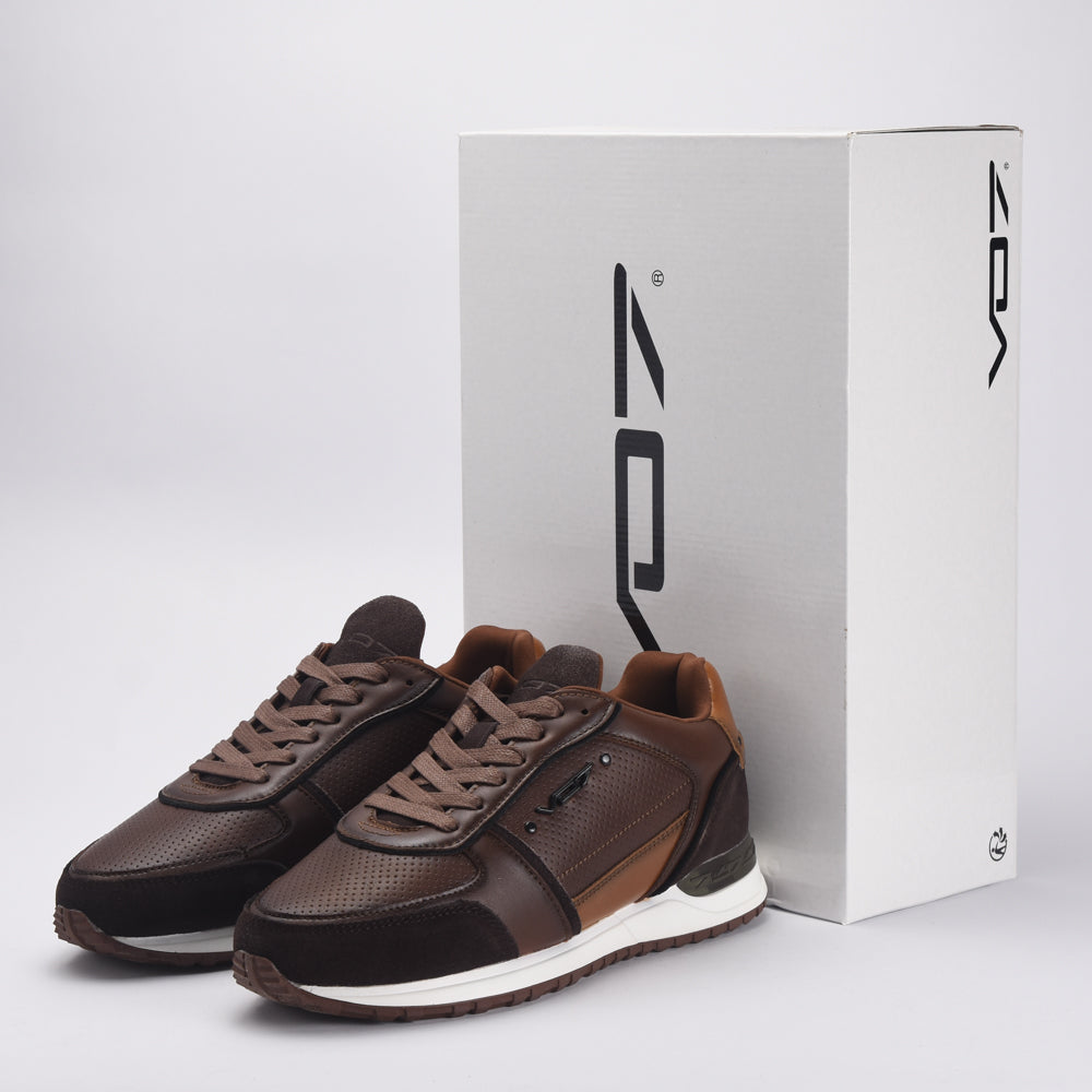 VO7 CHAUSSURE CASUAL MILAN HOMME MARRON - CH-MIL-BR
