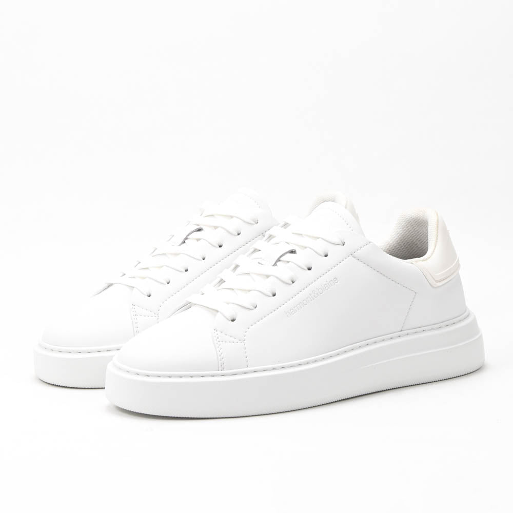 Harmont and Blaine Calf Gum Sneakers Homme - EFM252-020-AA0-A0