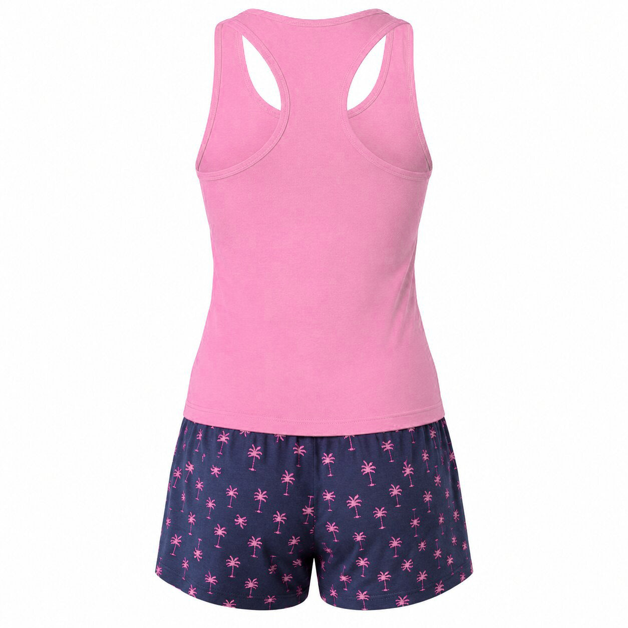 Pyjama d\'Été Femme Rose - P-BOULEVARD-ROSE03