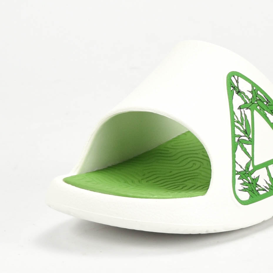 Peak Taichi Sports Slippers White/Green - ET53098L-Z506