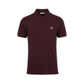 LUMBERJACK MEN POLO ESSENTIALS MINI LOGO BURGENDY - LBJ69009-BGD