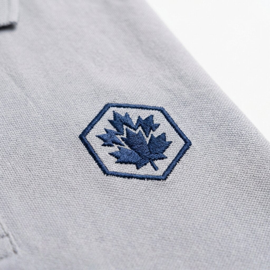 LUMBERJACK MEN POLO ESSENTIALS MINI LOGO GREY - LBJ69009-GRY