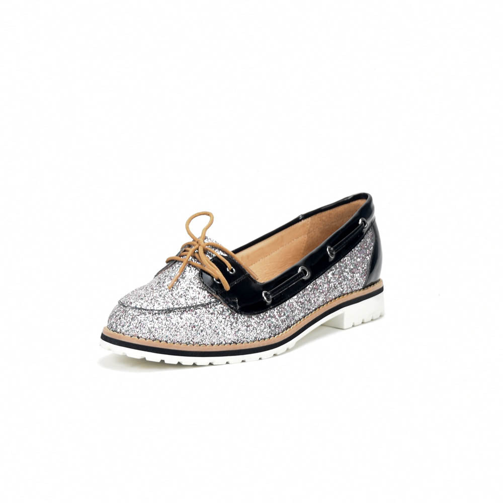 ANDRÉ MOCASSIN JAY ARGENT FEMME - 52124872221