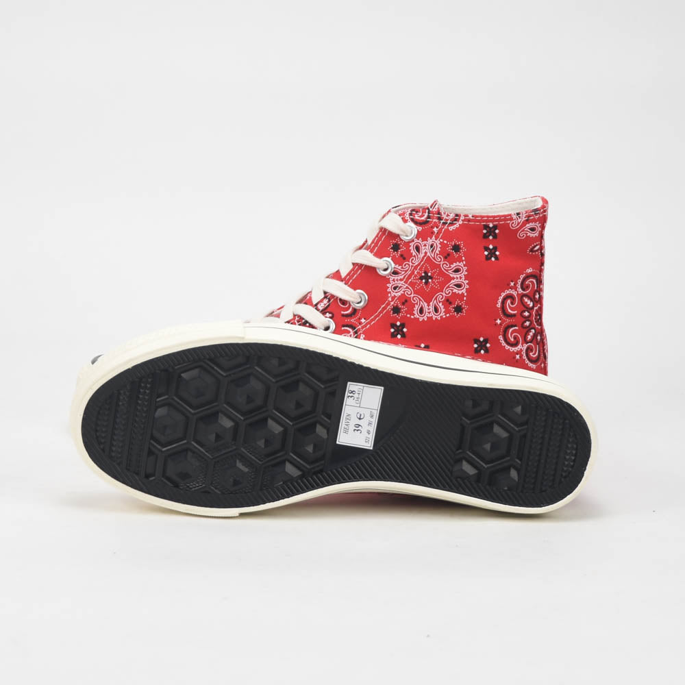 ANDRÉ BASKETS MONTANTES FEMME HEAVEN RED - 52149781607
