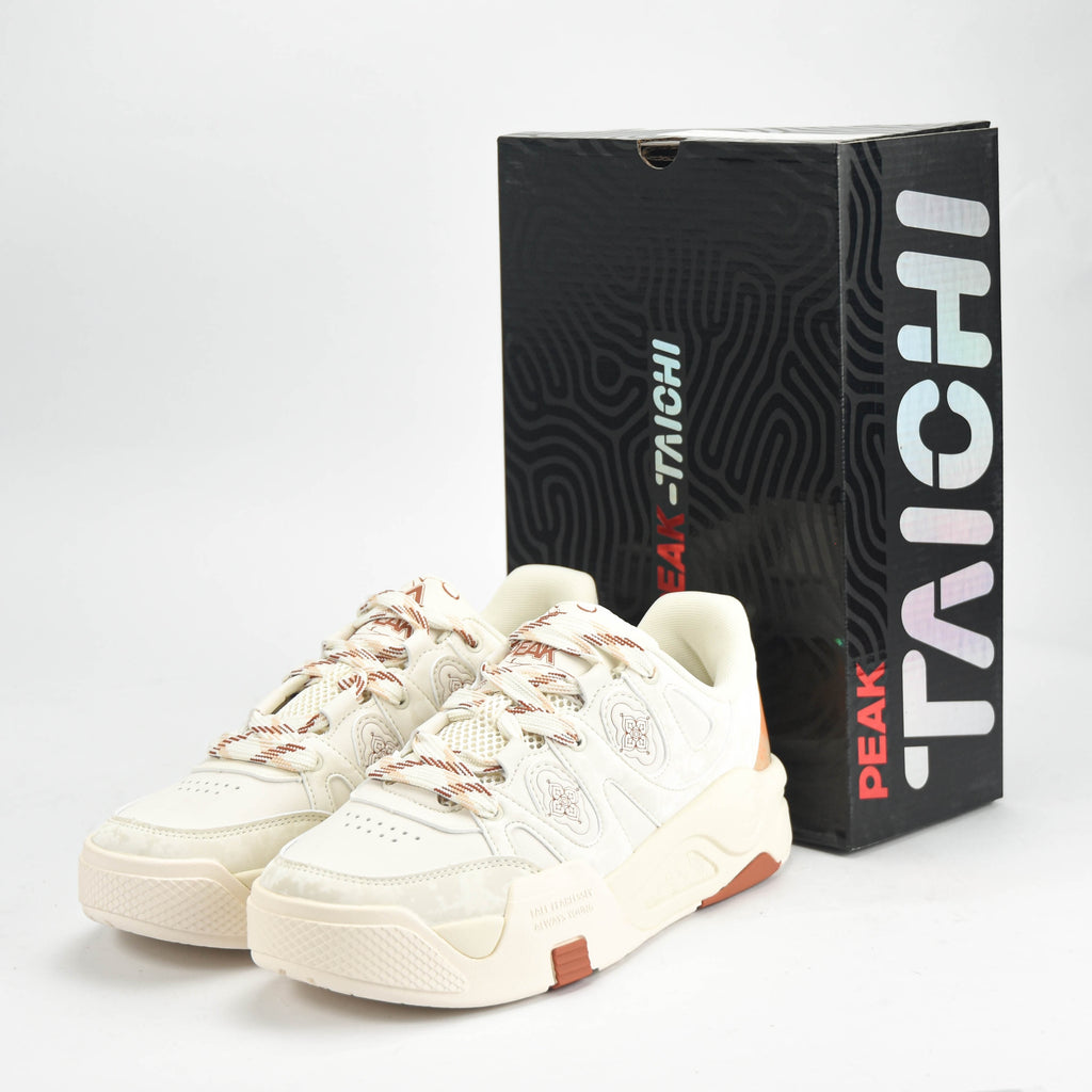 Peak Taichi Casual Shoes Canvas White - DB530551-E384