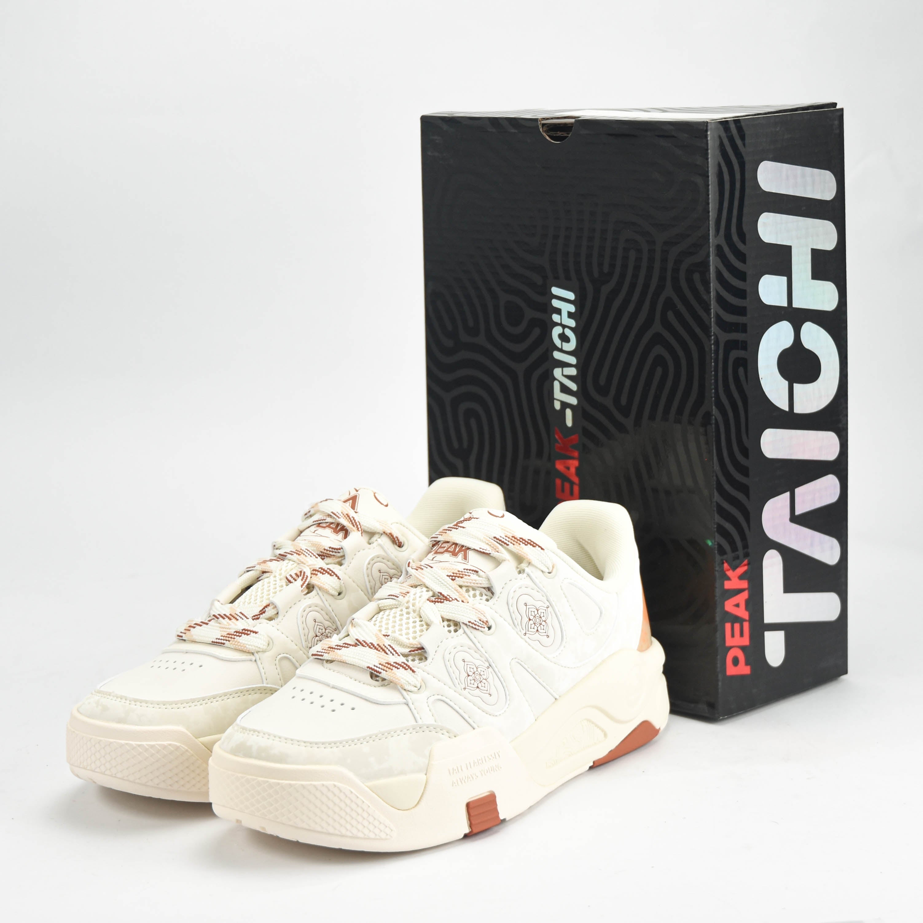 Peak Taichi Casual Shoes Canvas White - DB530551-E384