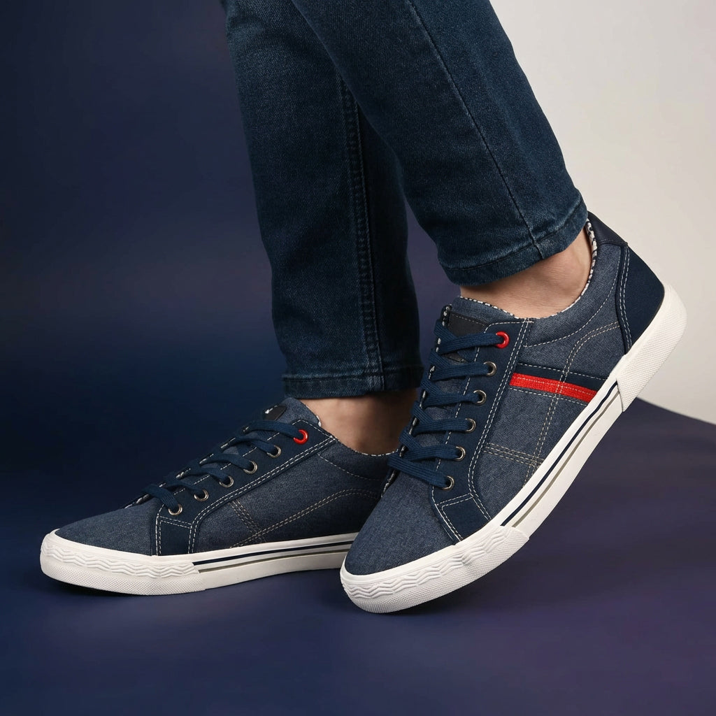 ANDRÉ ESPADRILLE HOMME SUNWAKE BLEU - 51355480615