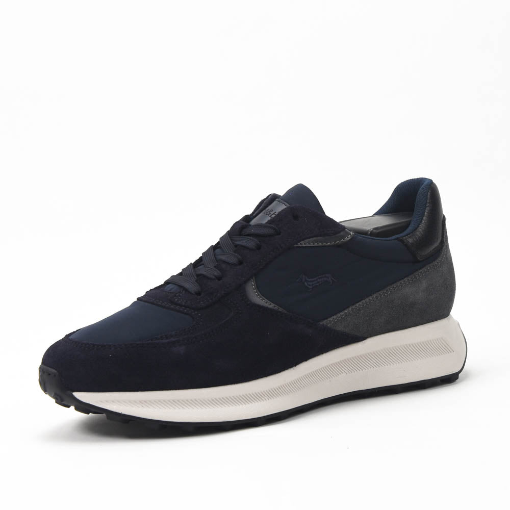 Harmont and Blaine Camoscio Tex Sneakers Homme - EFM252-060-A70-A6