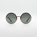 Versace Round Metal Sunglasses VE2176 - VE2176 1252/4T
