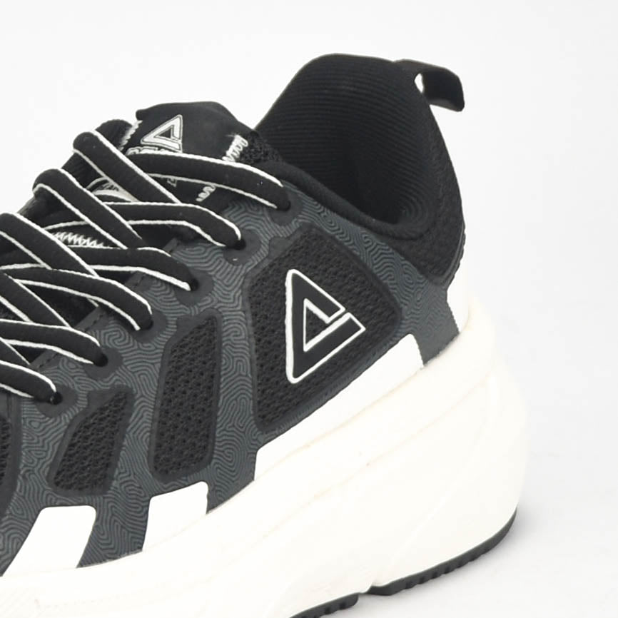 Peak Taichi Walking Shoes Black/White - EXT51708J-Z495