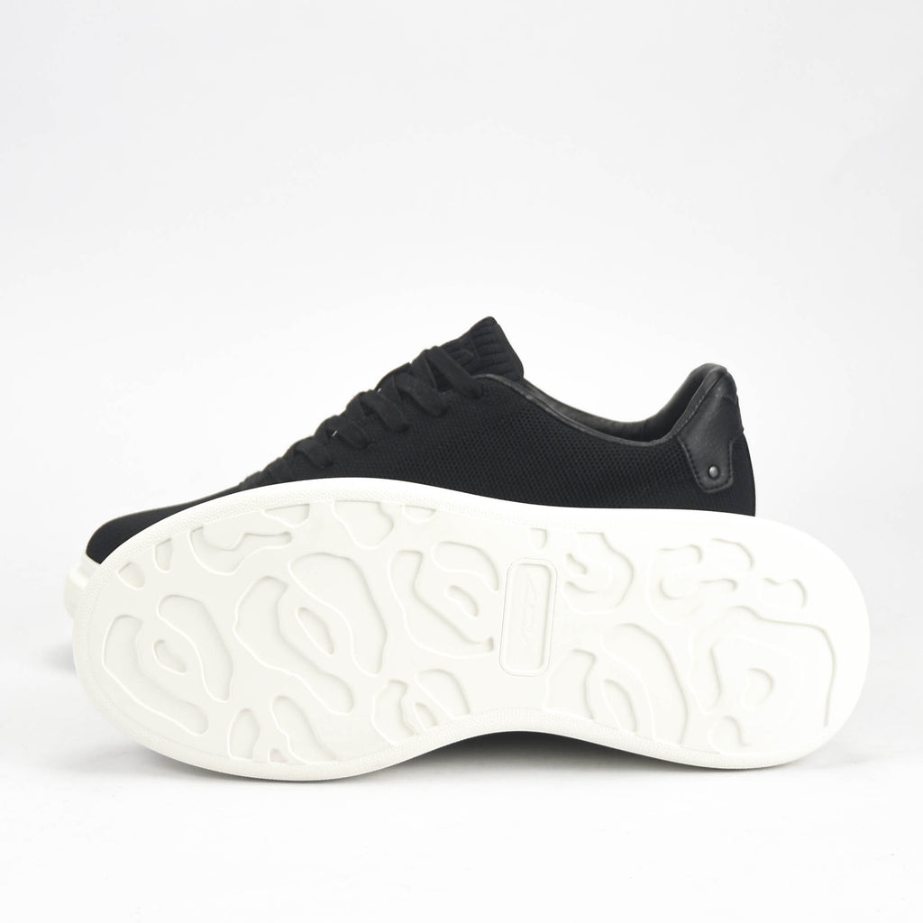 VO7 SHOES ELYSEE KNIT BLACK - CH-ELY-BLK