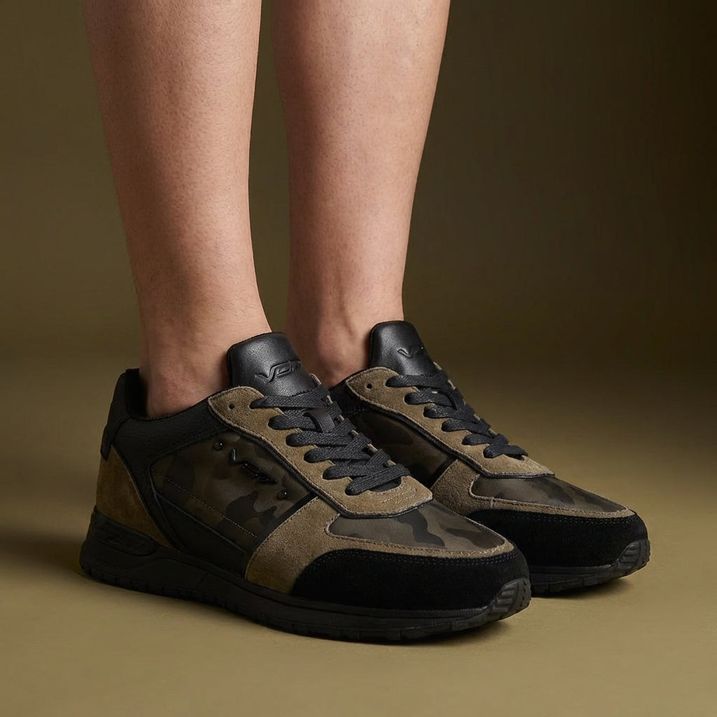VO7 CHAUSSURE CASUAL MILAN HOMME VERT MILITAIRE - CH-MIL-KAKI-D