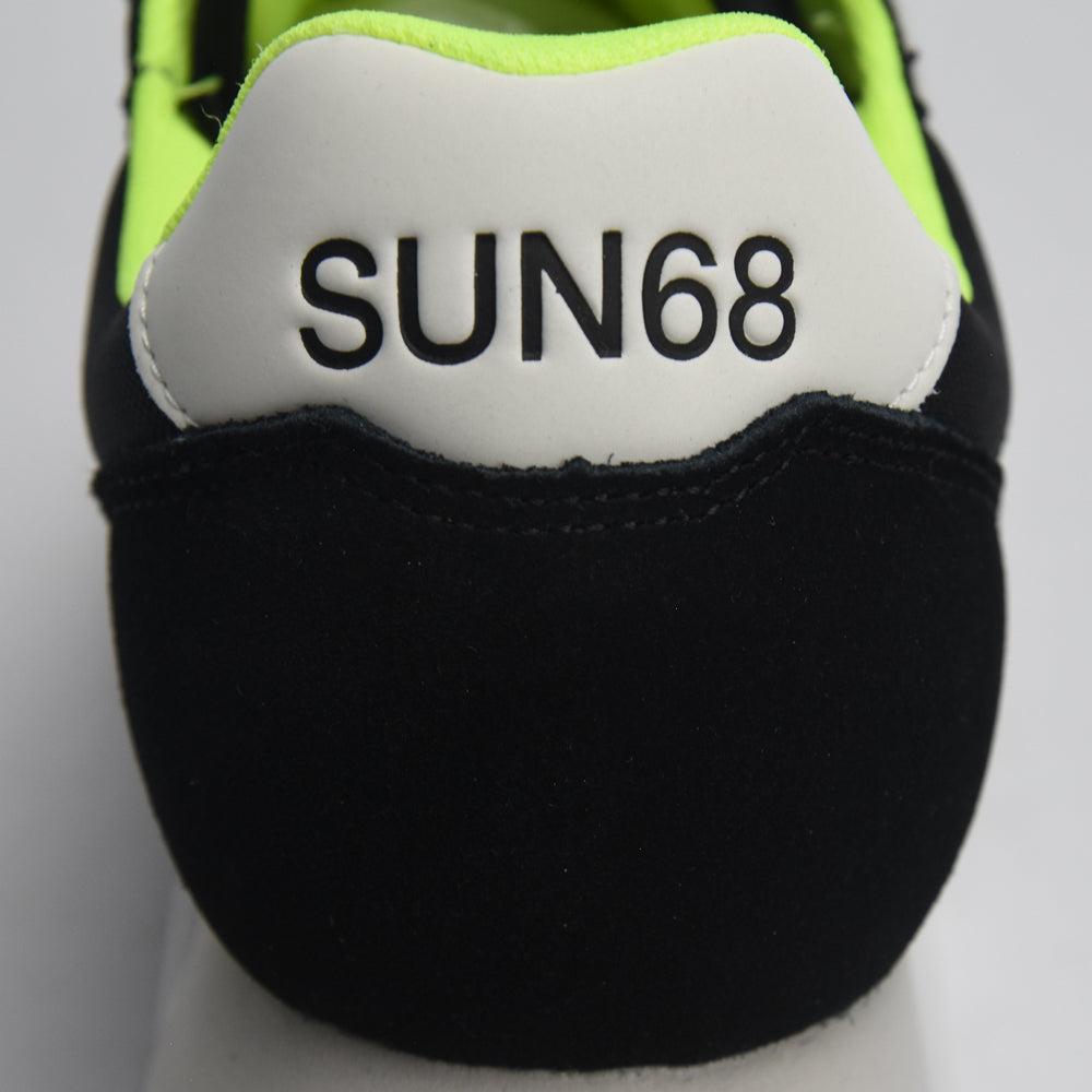 BASKET SUN68 JAKI FLUO 11 NERO - Z44115-11