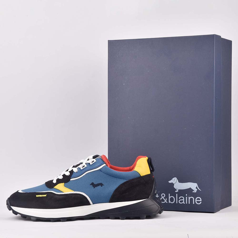 HARMONT AND BLAINE SCARPA UOMO CAMOSCIO   AVIO - EFM231-090-6340