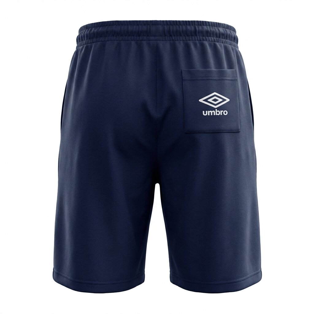 UMBRO SHORT LIFESTYLE HOMME COTON BLEU - UAA241M104-002