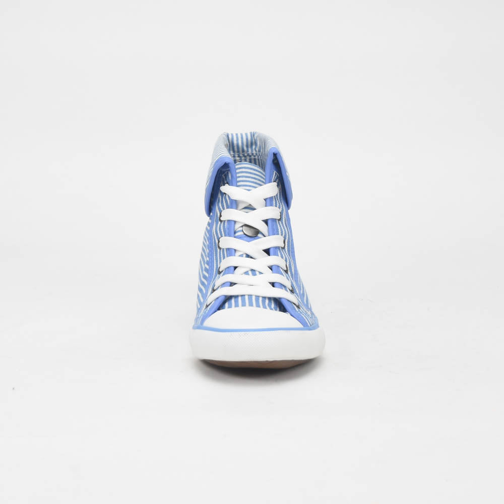 ANDRÉ BASKETS MONTANTES FEMME GIROFLE BLUE - 52149481207