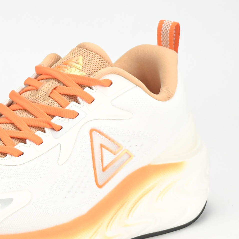 Peak Taichi Running Shoes White/Orange - EXT53607H-Z505