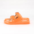 ANDRÉ MULES DE PLAGE FEMME EN CAOUTCHOUC ORANGE - 52321971619
