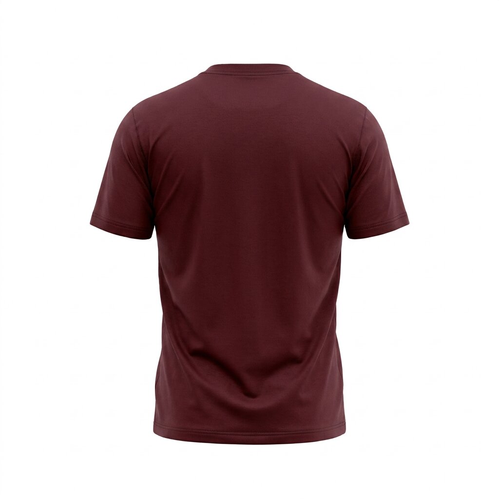 American College t-shirt pour Homme - TS260103-GRENAT