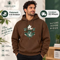 LUMBERJACK HOODIE - LBJ-00203-BRN