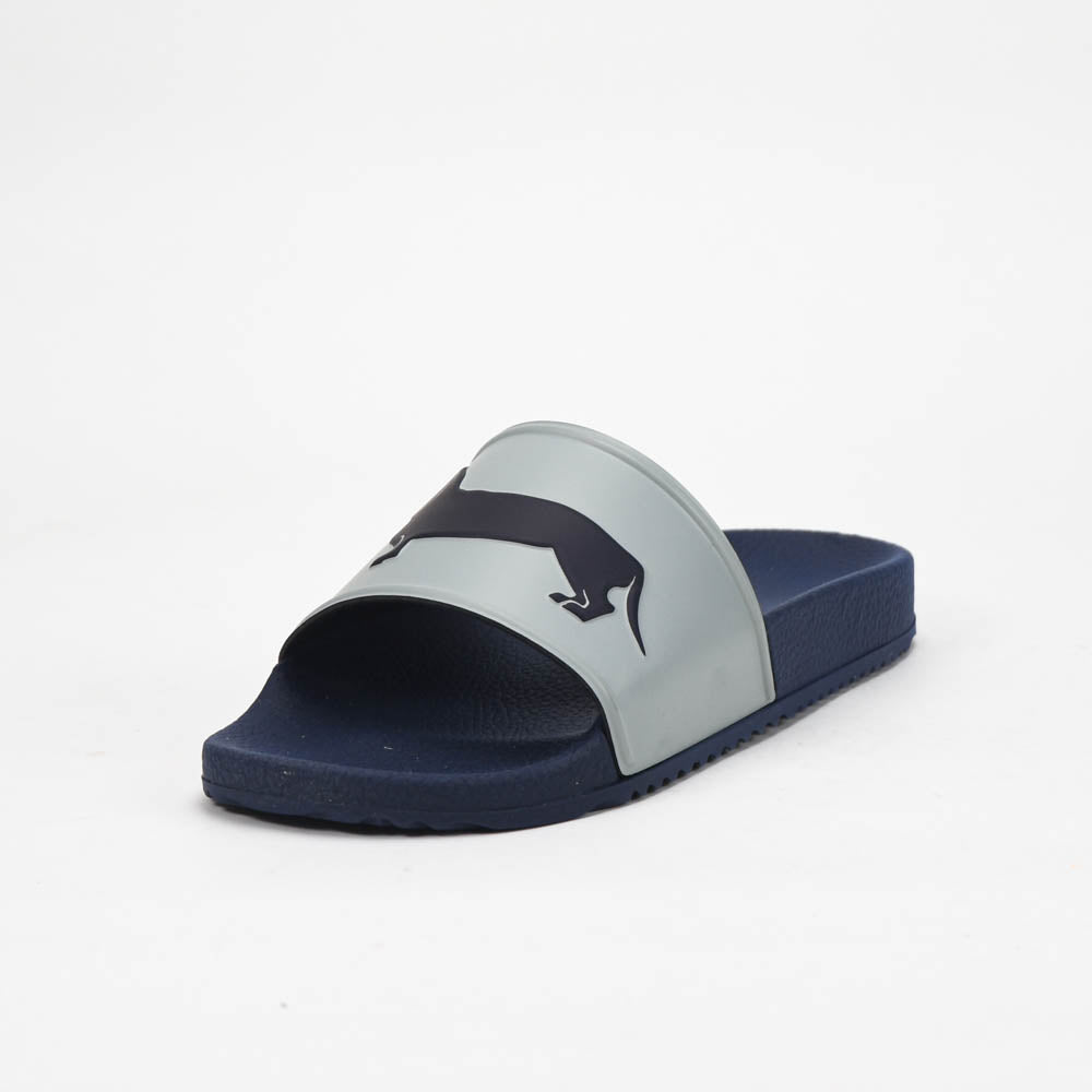 HARMONT AND BLAINE CIABATTA UOMO EVA - LOGO GRIGIO - BLU - EFM231-131-6520