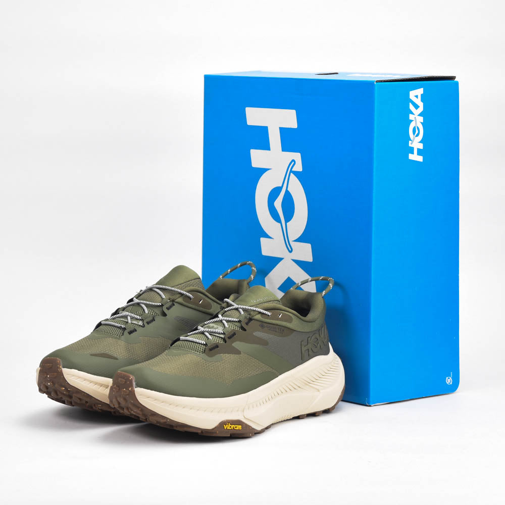 HOKA Transport GORE-TEX Slate Oat Milk Sneakers - 1133957-STTM