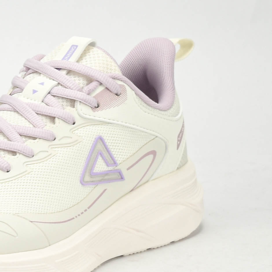 PEAK TRAINING RUNNING SHOES-WHITE/PURPLE - EXT54428H-Z524