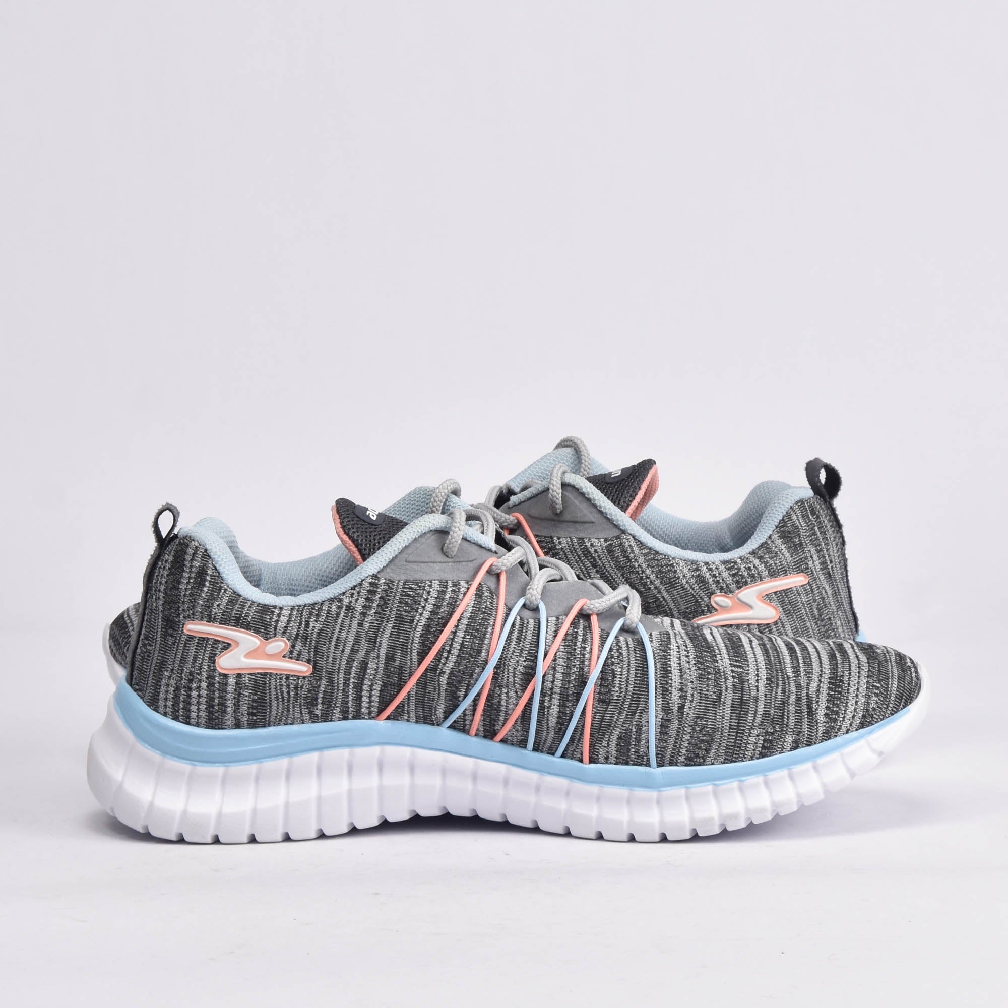 FLEX UP CINZA/SKY BLUE/SALMAO - 8619F-1162