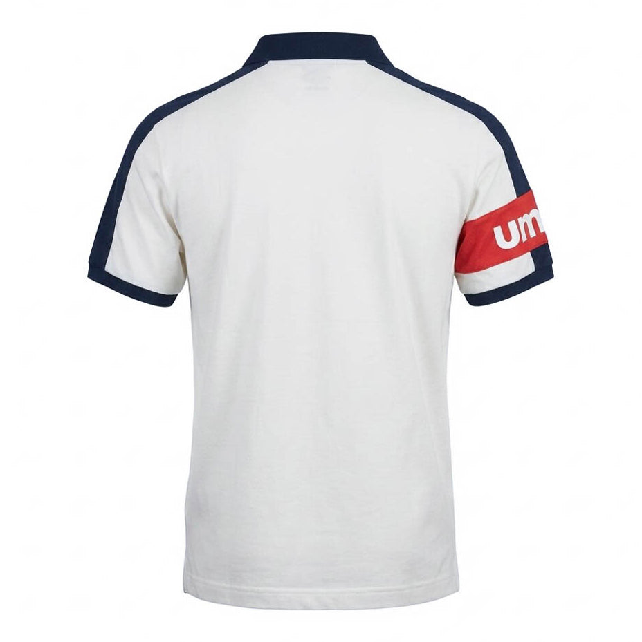 UMBRO POLOS ORIGINAL HOMME BLANC COTON - UAA241M014 -100