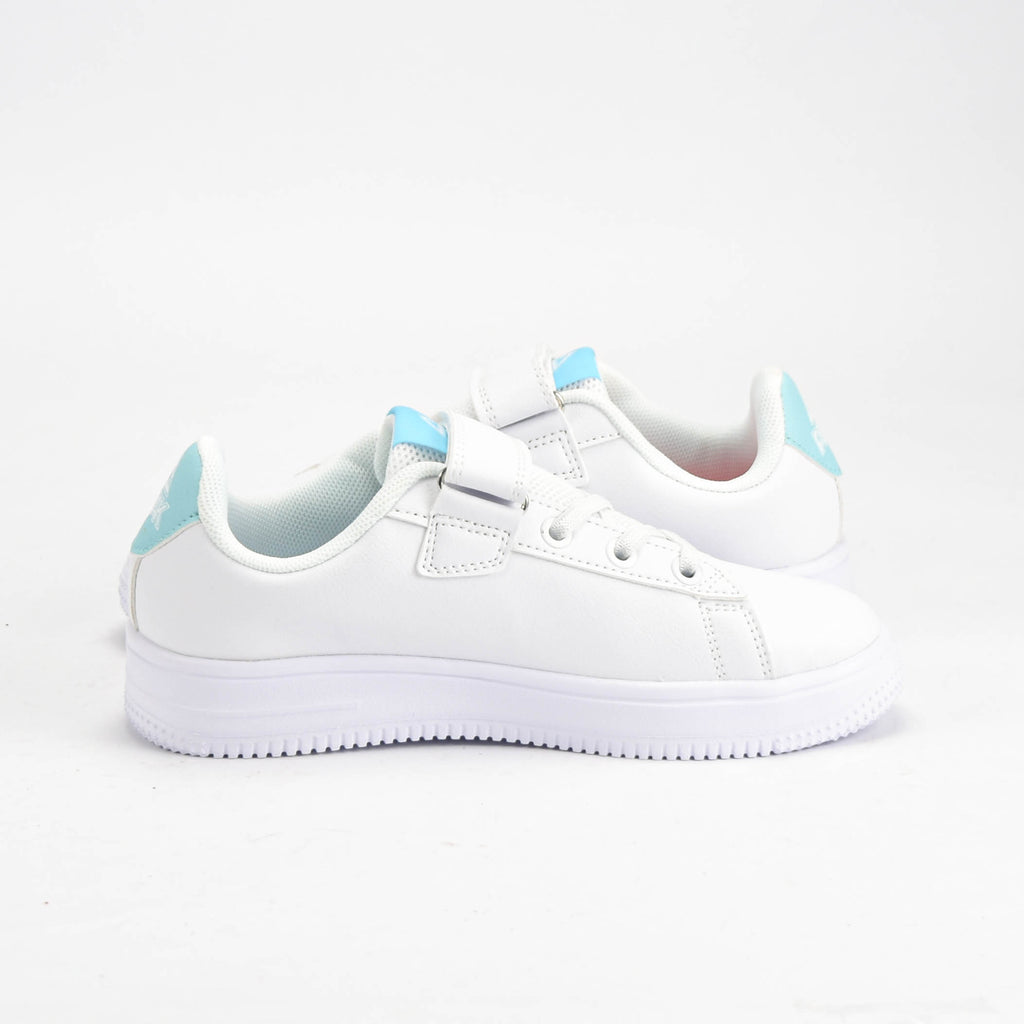 Kids Casual Shoes White Tblue - EK3902B-1037
