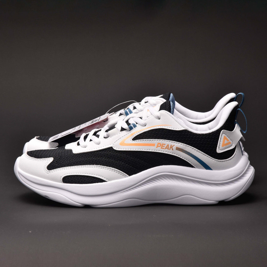 PEAK WALKING SHOES - E233657J WHITE/BLACK