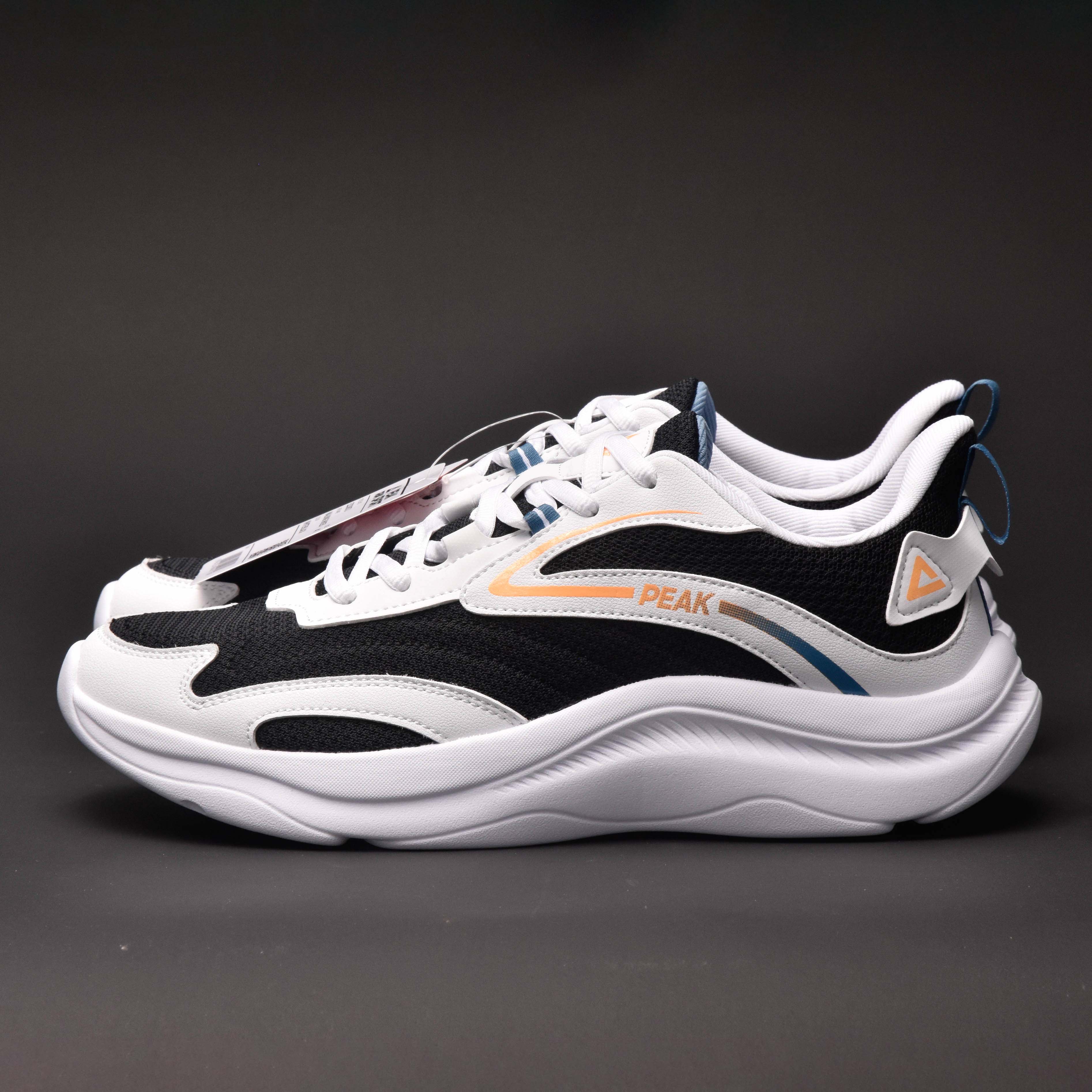 PEAK WALKING SHOES - E233657J WHITE/BLACK