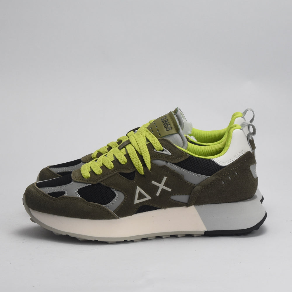 BASKET SUN68-JAKI-OUTDOOR-19-MILITAIRE - Z35115-19