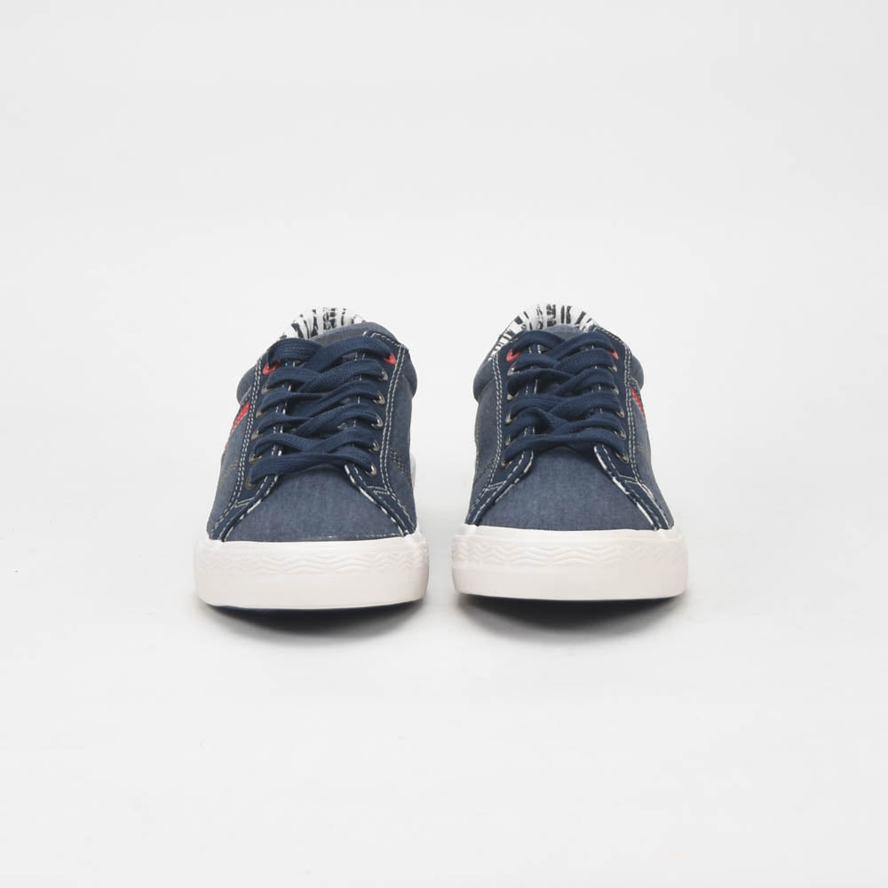 ANDRÉ BASKETS JUNIOR ALAN DENIM BLEU - 55315485667