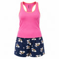 Pyjama d'Été Femme Fushia - P-ROSE-02