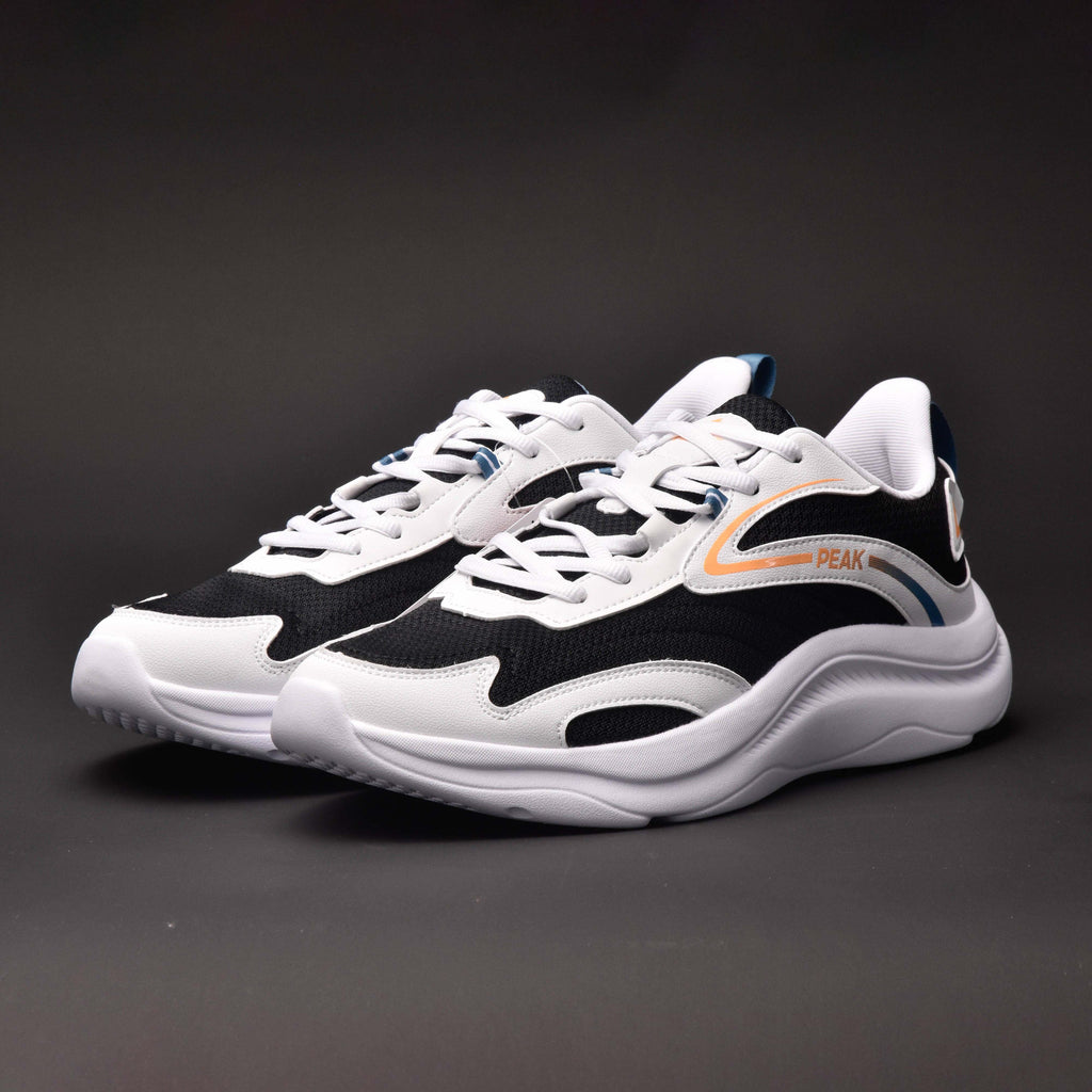 PEAK WALKING SHOES - E233657J WHITE/BLACK