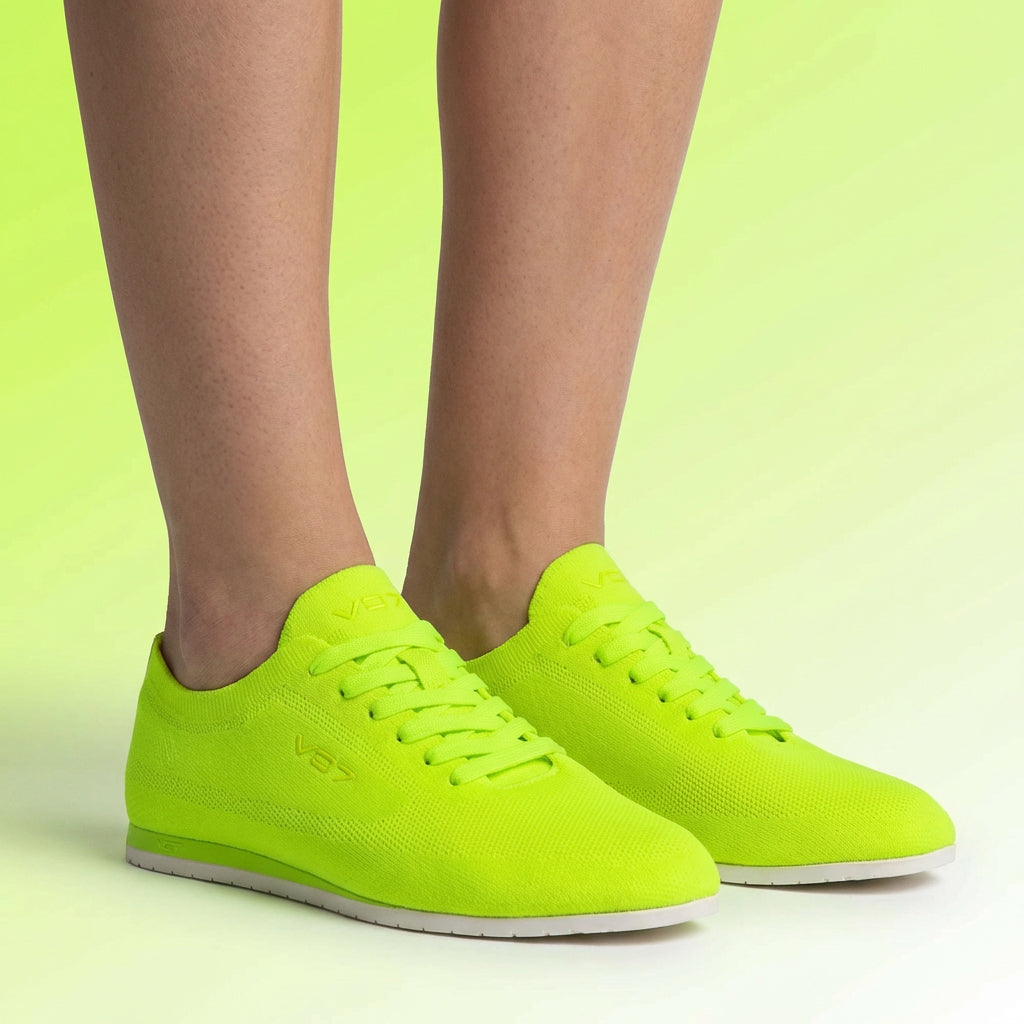 VO7 BASKET YACHT KNIT HOMME FLUO - CH-YAC-Y