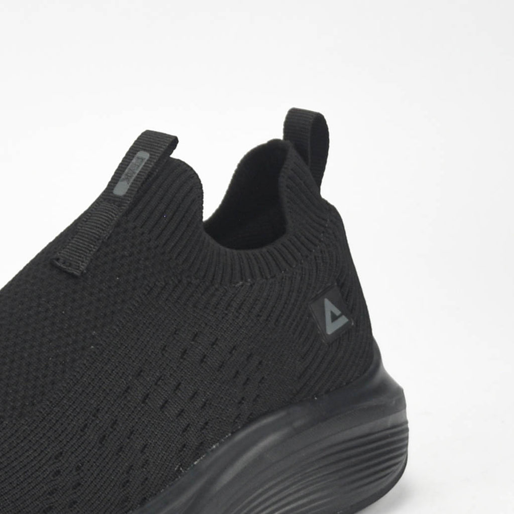 Peak Casual Slip On Shoes All Black - EW49298E-Y291