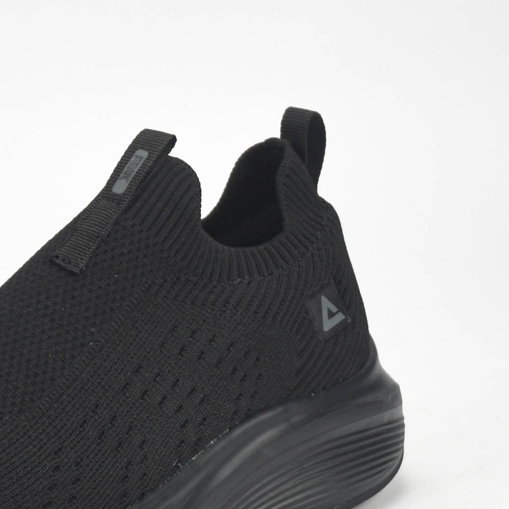 Peak Casual Slip On Shoes All Black - EW49298E-Y291