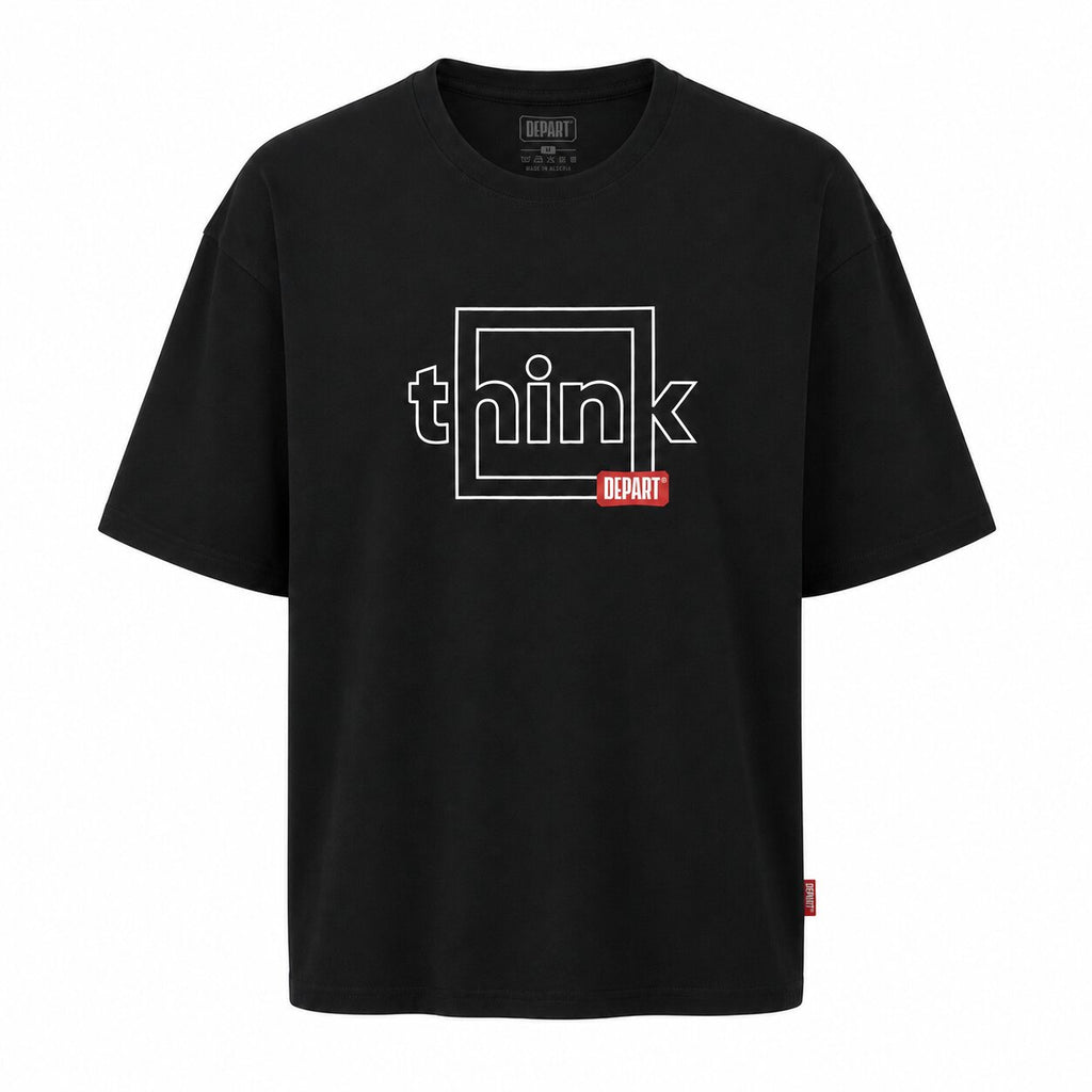 Départ Homme T-shirt Oversize Black - MT319-G23-014066